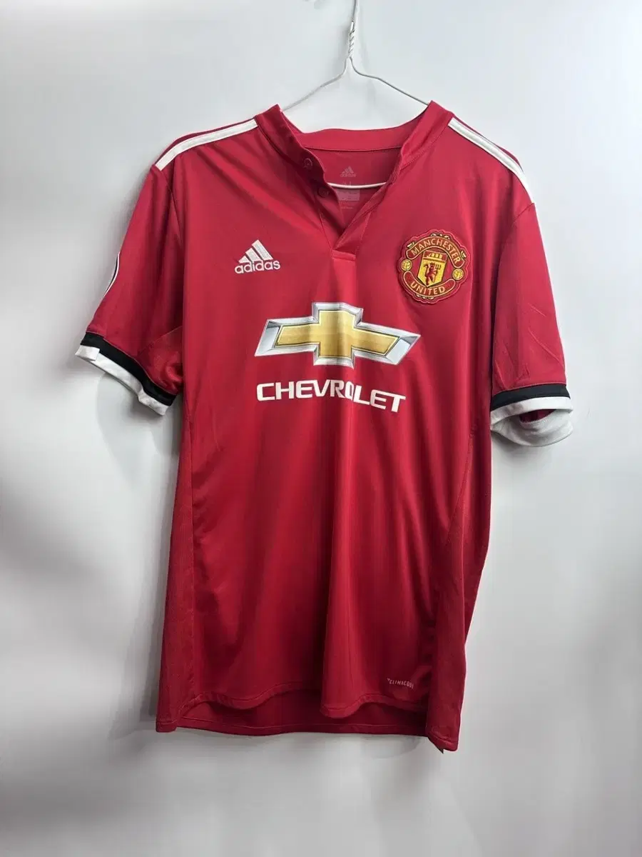 17/18 adidas アディダス マンチェスターユナイテッド ユニフォーム adidas (アディダス) トレーニングシャツ メンズ SIZE M レッド